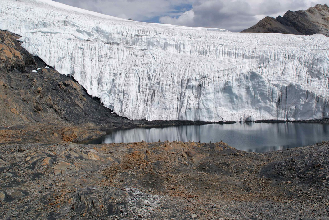 Gletscher Pastoruri, 5'000 Meter über Meer