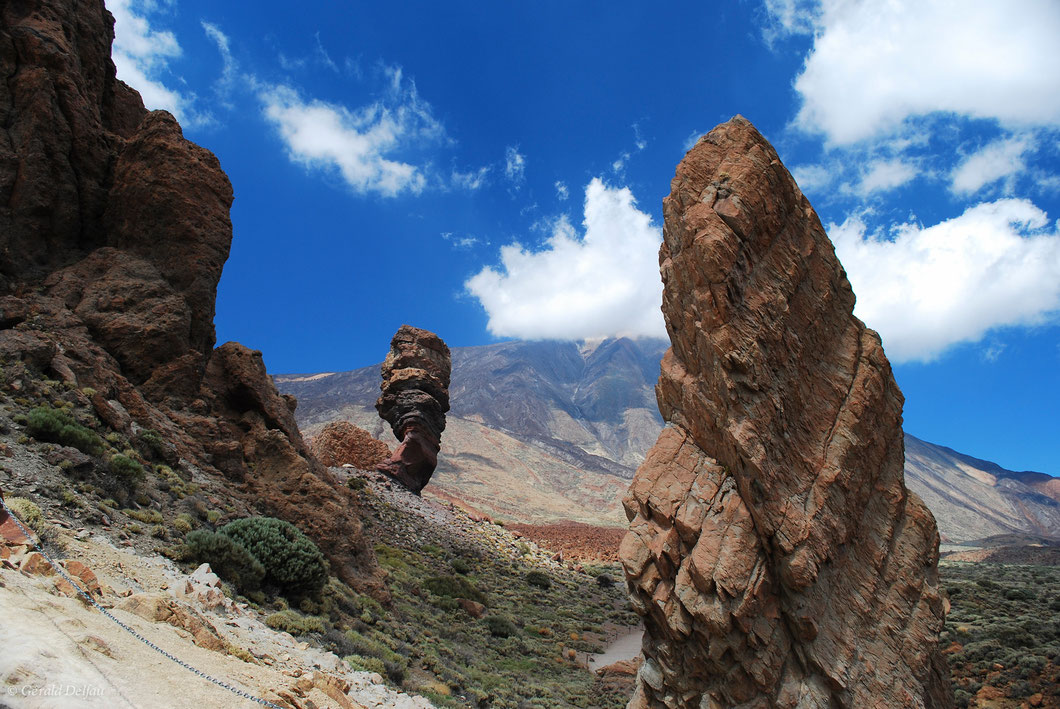 Pic Teide Tenerife : univers minéral dans cette caldeira est omniprésent quelque soit la direction que nous prenons