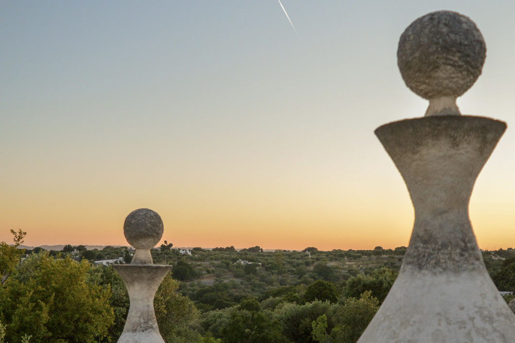 Trulli La Vita a Cono, il panorama dai coni