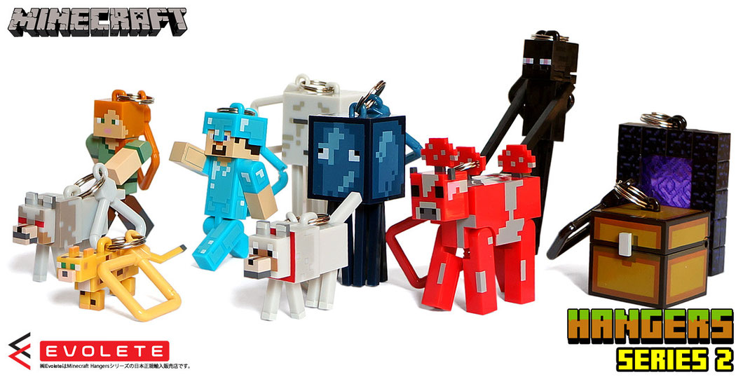 Minecraft Hanger Figures Series 2 - Evolete | Worldwide