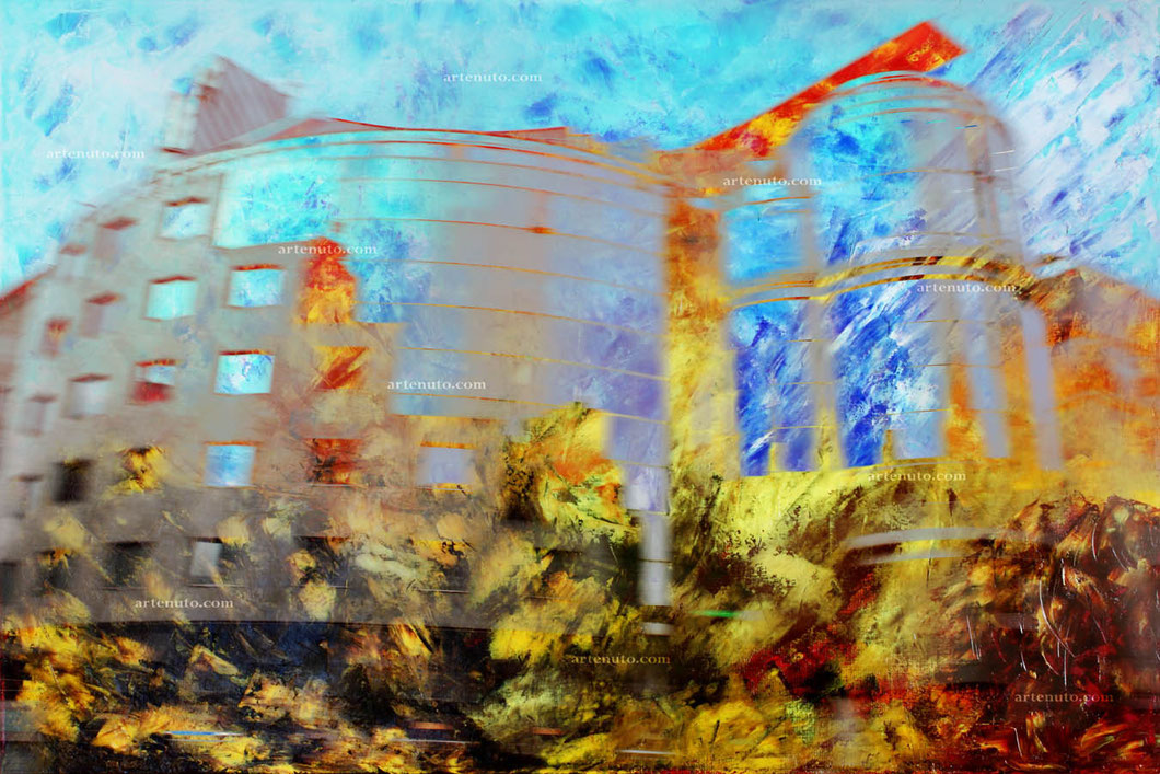 Wolkenkuckucksheim, 2013, Mixed-Media-Montage