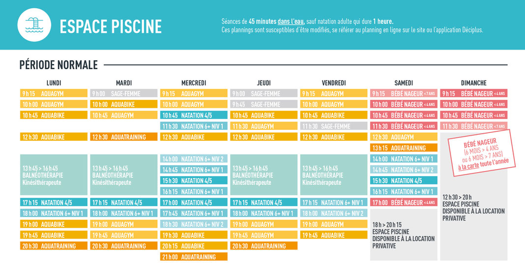 planning keraqua thorigné piscine