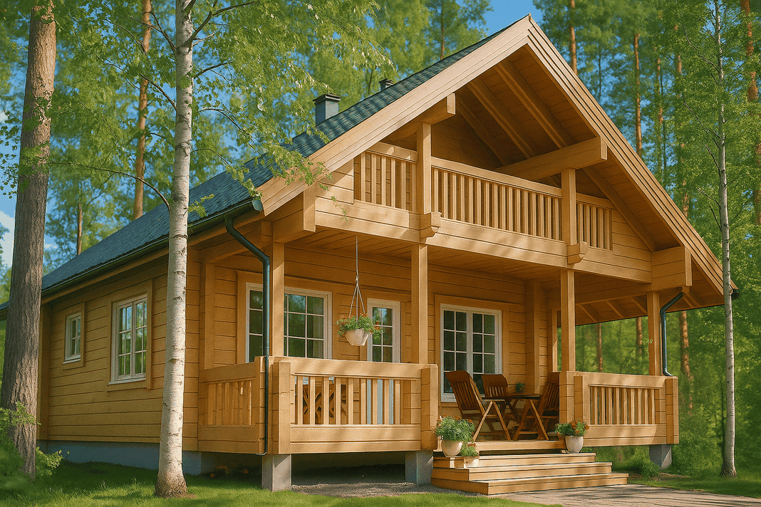 Chalet de montagne en bois