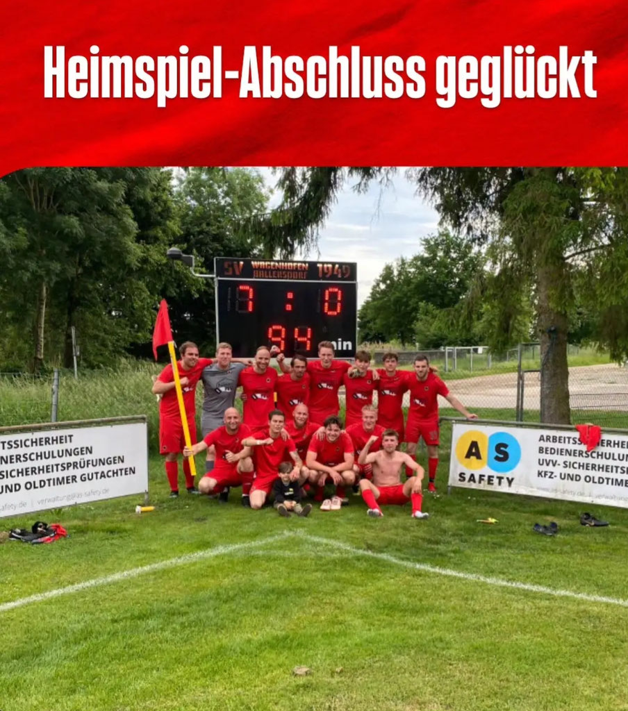 Mit einem deutlichen Sieg im letzten Heimspiel der Saison 