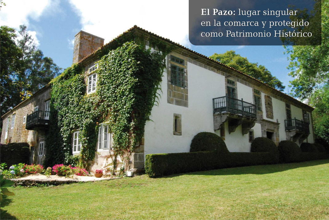 Pazo de Sergude Fachada Principal