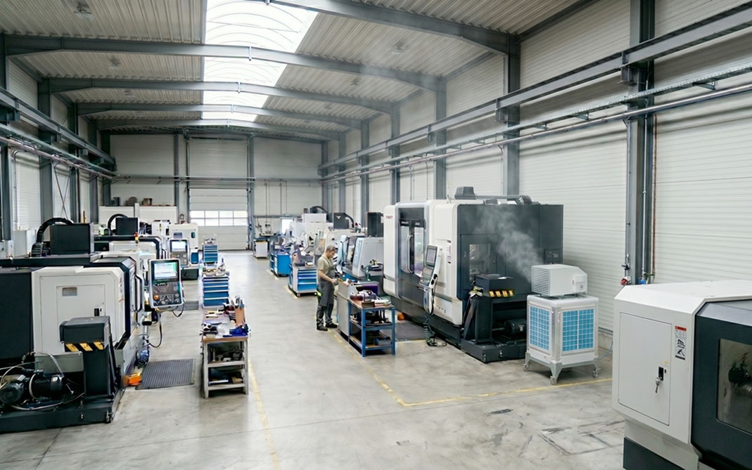 Highlights der AirMex NEBULA PREMIUM Serie – Industrie-Luftkühler bis 13.511 m³/h