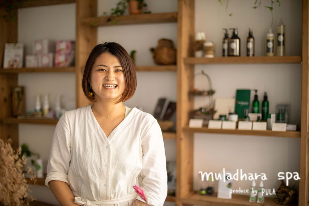 神戸市（兵庫県）のヘッドスパ専門店のオーガニックショップ／神戸muladhara spa