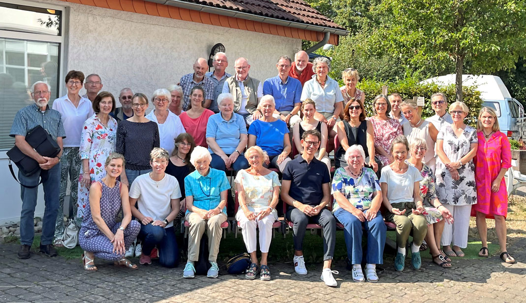 Kantorei der Dankeskirche beim Chorwochenende 2024 in Wetzlar (c) Löber
