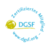 Mitgliedschafts-Logo der Deutsche Gesellschaft für Systemische Therapie, Beratung und Familientherapie (DGSF) 