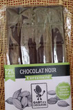 tablette 100g de chocolat noir bio 72% de cacao pure origine equateur à la cardamome dans son emballage compostable 