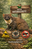 Marder und Naturschutz