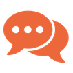 Icon zweier Sprechblasen