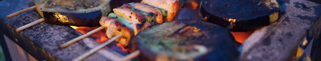 Grillen, Gemüse, Angrillen, BBQ, Zucchini, vegetarisch, Grill, Trends, luag, vegan, Feuer, Glut