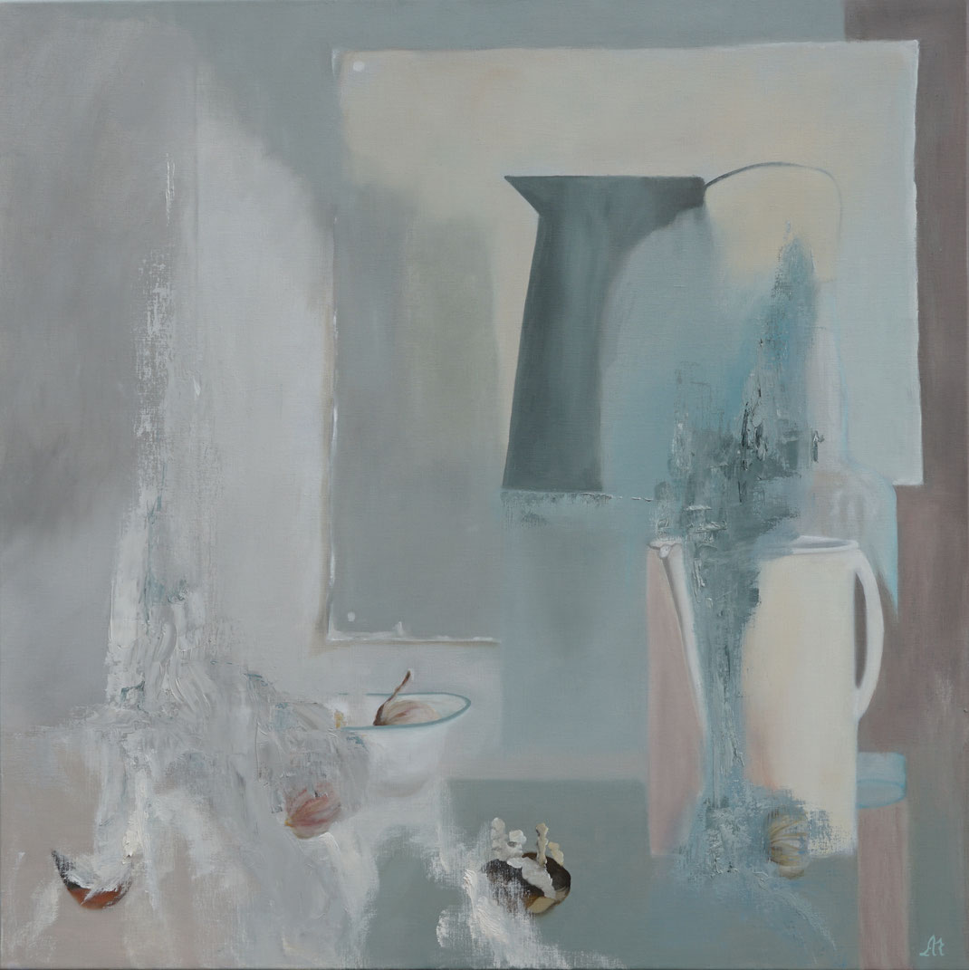 Olie op doek 100 x 100 cm