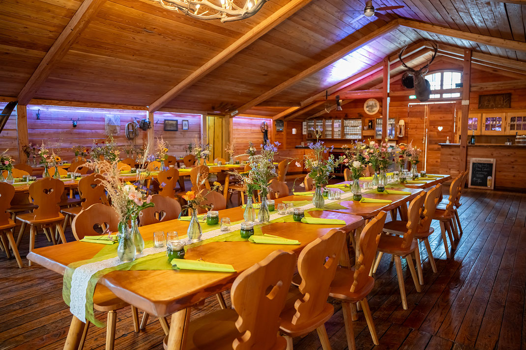 Firmenfeier im Hirschgarten