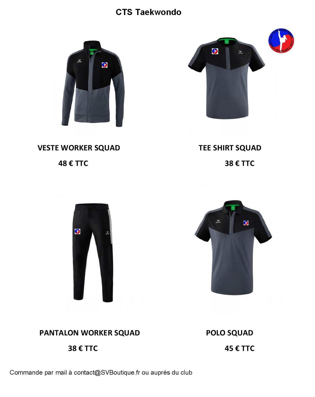 Boutique du CTS Taekwondo