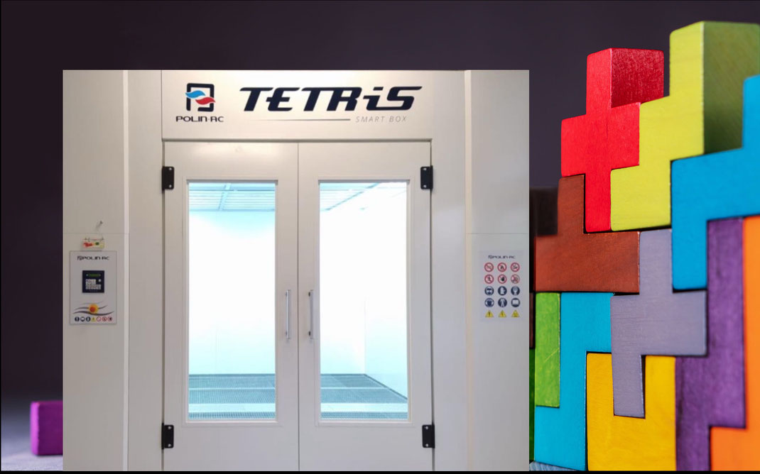 Tetris Lackierkabine