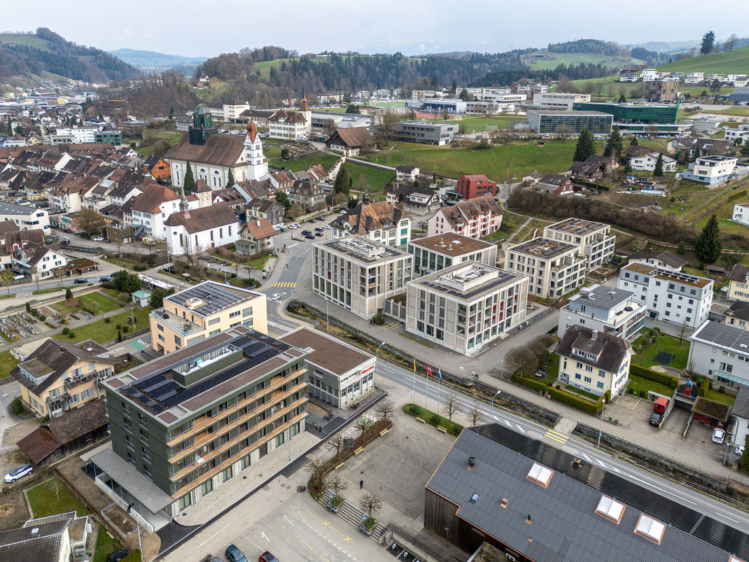 Neubau und Totalsanierung Am Viehmarkt Willisau (SWS Medien, Redaktion Willisauer Bote, SoBZ, KESB)