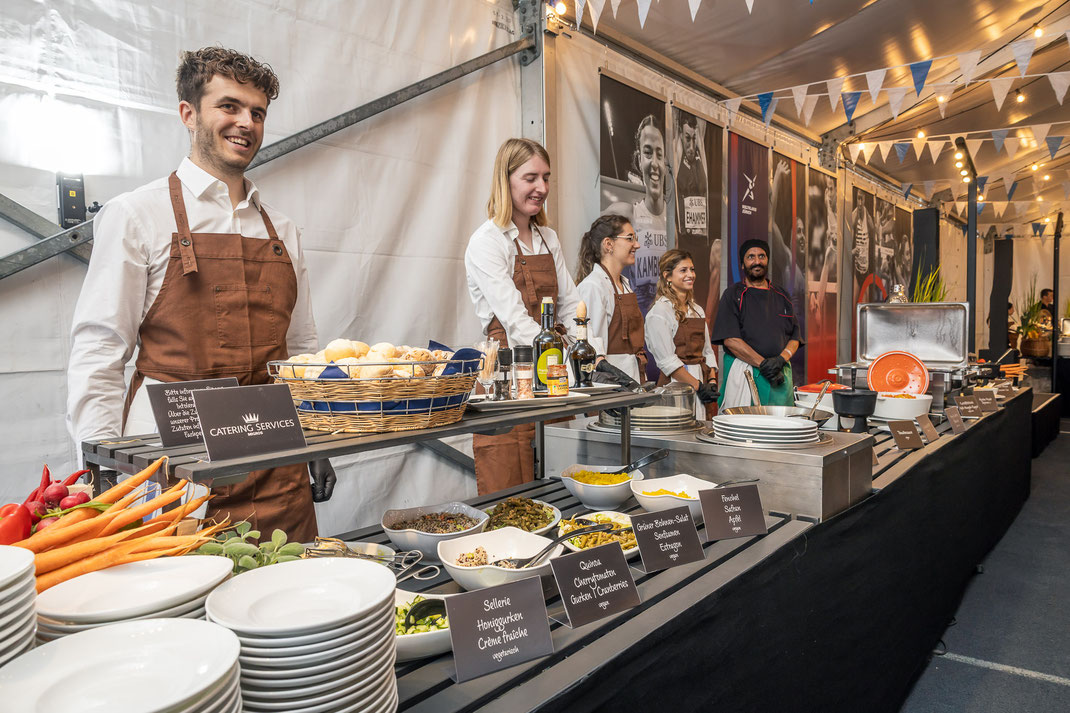 Migros Catering Services GMZ: VIP-Zelte Weltklasse Zürich
