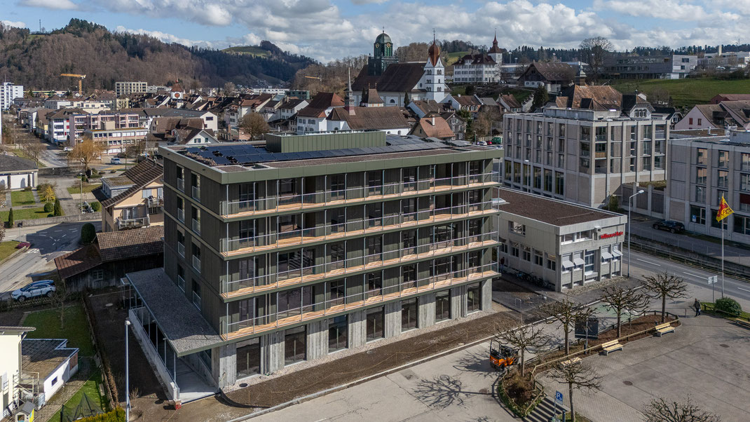 Neubau und Totalsanierung Am Viehmarkt Willisau (SWS Medien, Redaktion Willisauer Bote, SoBZ, KESB)