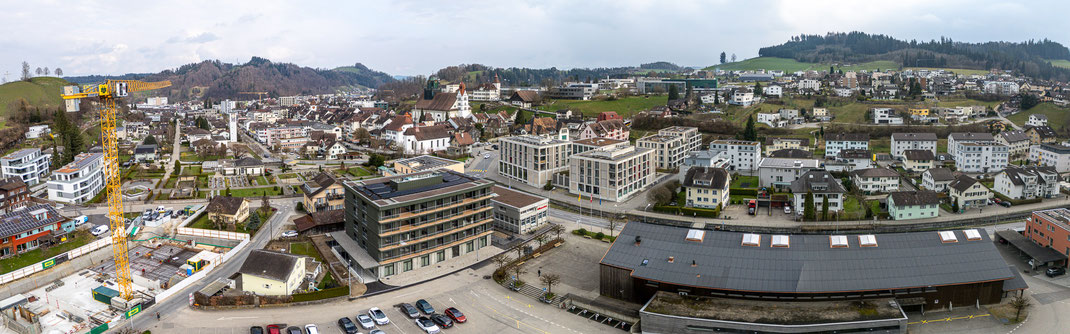 Neubau und Totalsanierung Am Viehmarkt Willisau (SWS Medien, Redaktion Willisauer Bote, SoBZ, KESB)