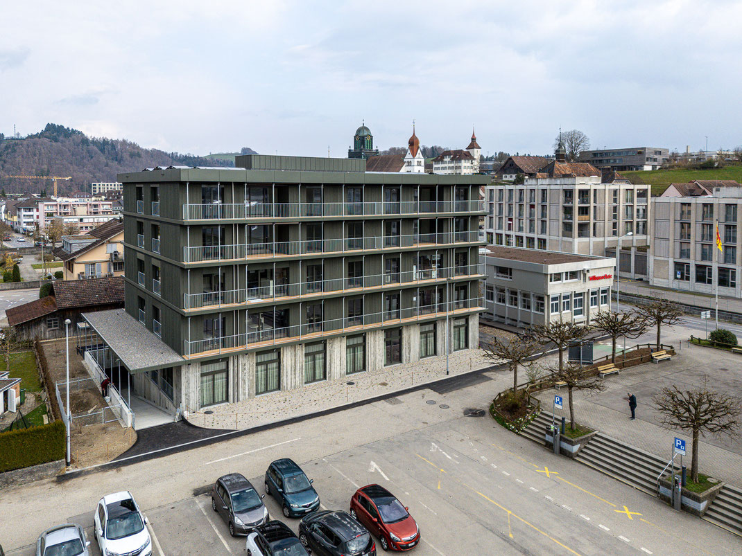 Neubau und Totalsanierung Am Viehmarkt Willisau (SWS Medien, Redaktion Willisauer Bote, SoBZ, KESB)