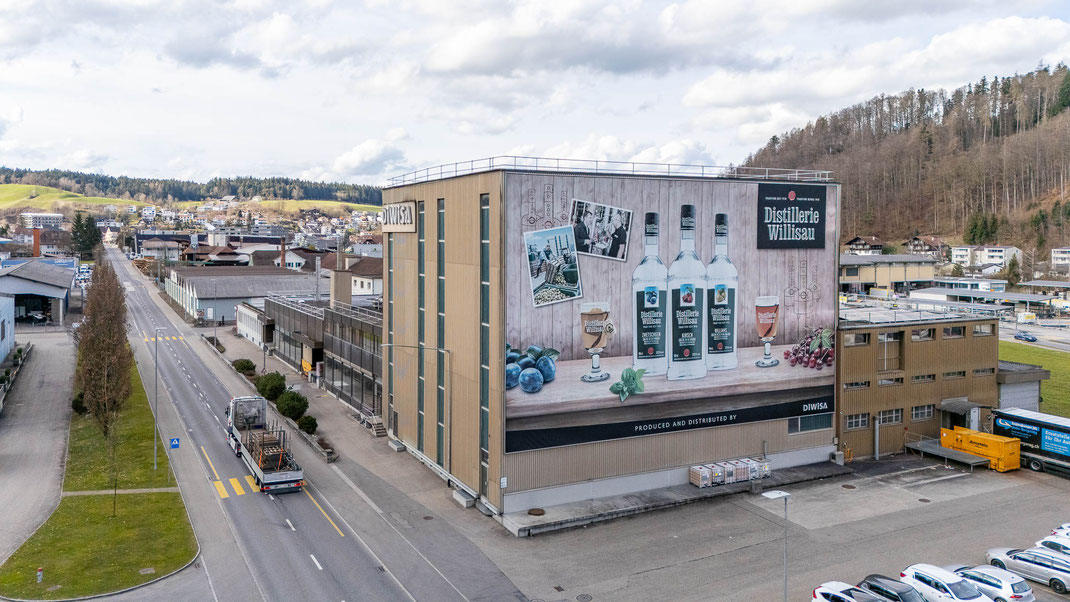 Industrieareal eingangs Willisau (Richtung Menznau - Wolhusen)