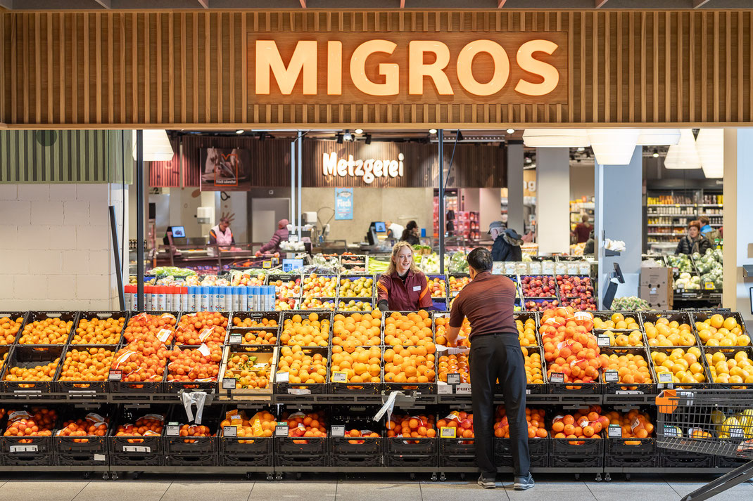 Themenbilder Genossenschaft Migros Luzern GMLU (MMM Sarnen)