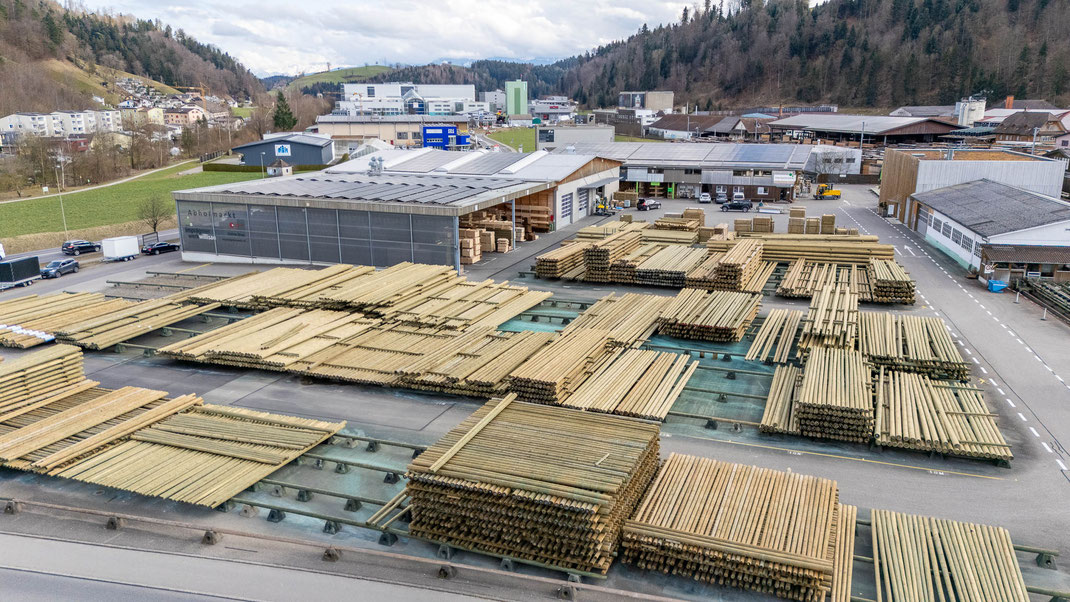 Industrieareal eingangs Willisau (Richtung Menznau - Wolhusen)