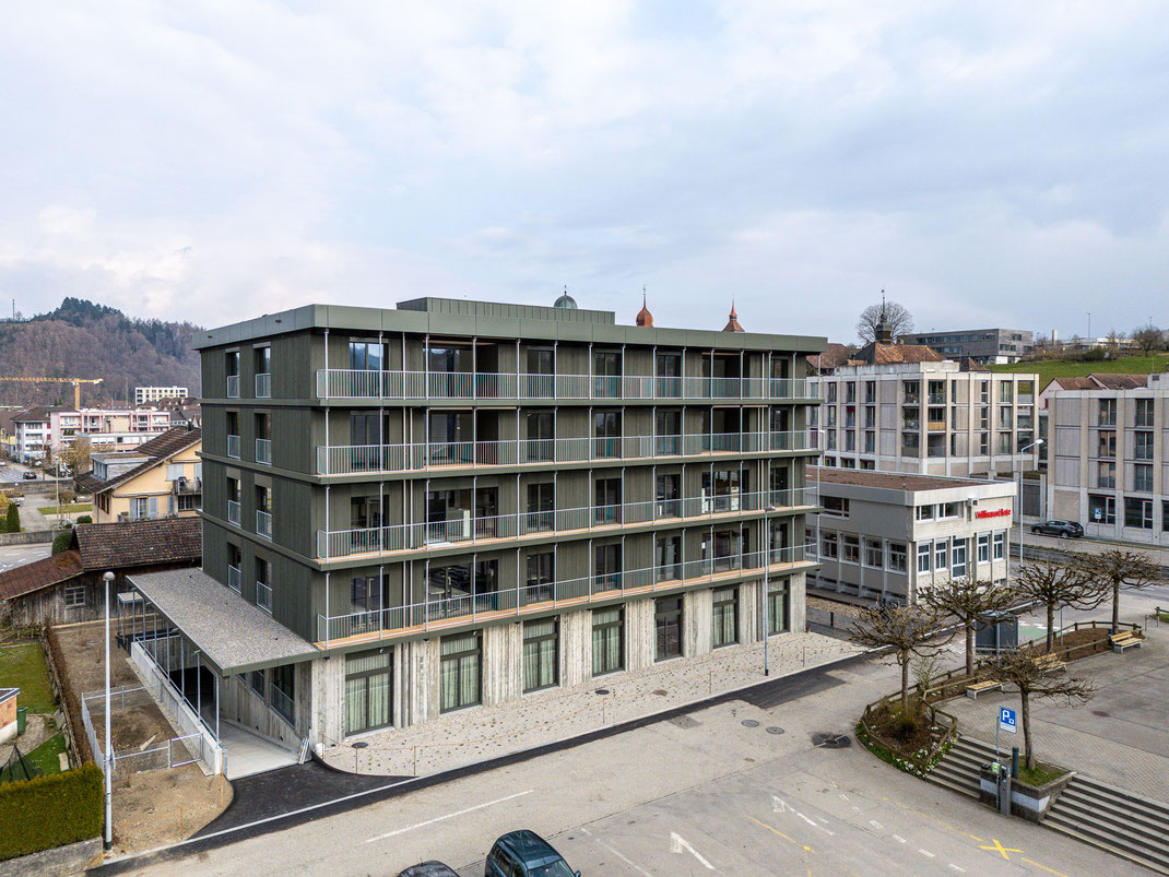 Neubau und Totalsanierung Am Viehmarkt Willisau (SWS Medien, Redaktion Willisauer Bote, SoBZ, KESB)