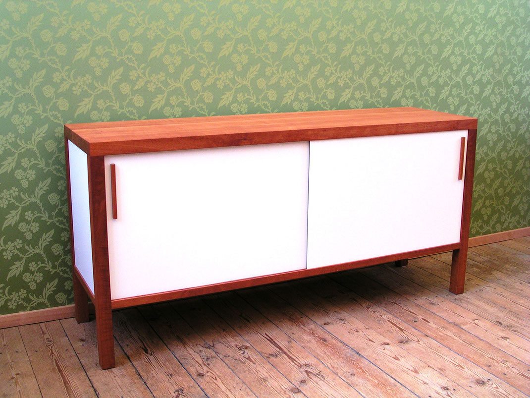 Sideboard k2 Birnbaum Massivholz