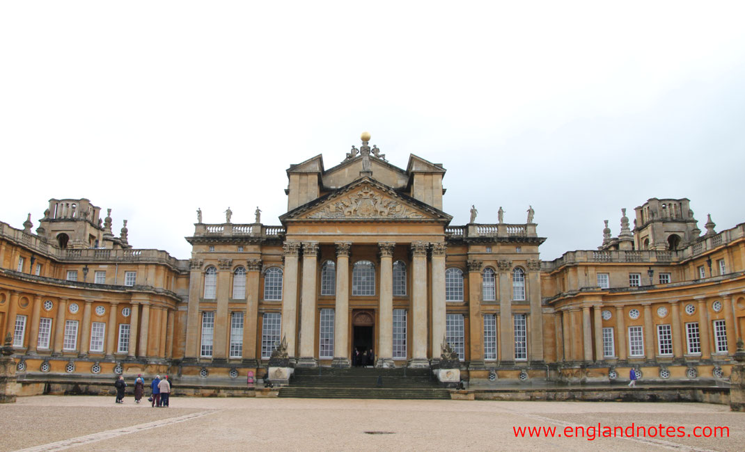 Sehenswürdigkeiten und Reisetipps Oxfordshire, Blenheim Palace, Attraktionen in Oxfordshire