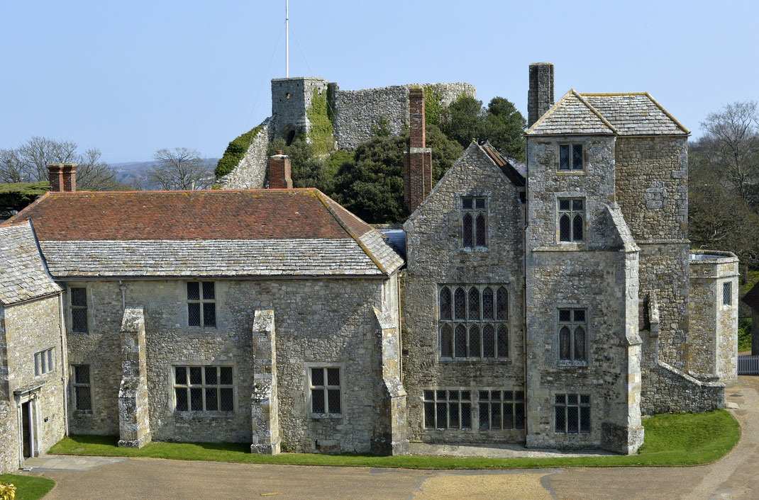 Reiseplanung England, Die 10 schönsten Schlösser und Burgen in England: Carisbrooke Castle, Isle of Wight, England