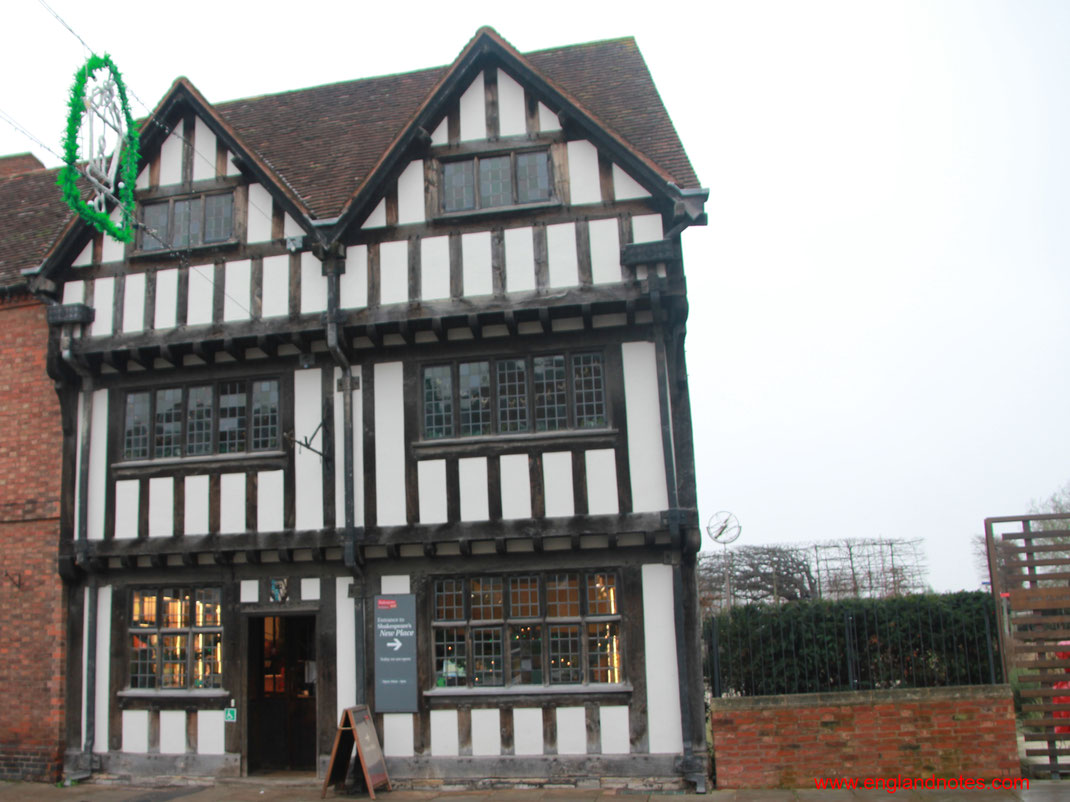 Sehenswürdigkeiten und Reisetipps Stratford-upon-Avon: Nash's House und New Place