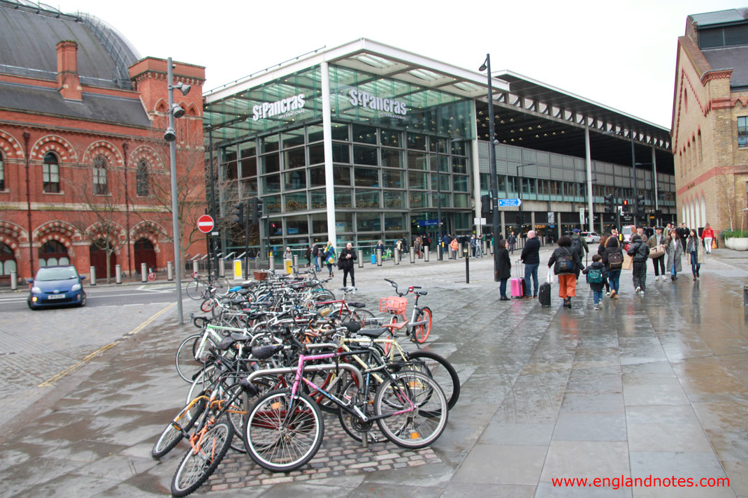Hotels in London für die erste Reise: King's Cross und St. Pancras - modern und gute Anbindung bei Anreise mit dem Zug