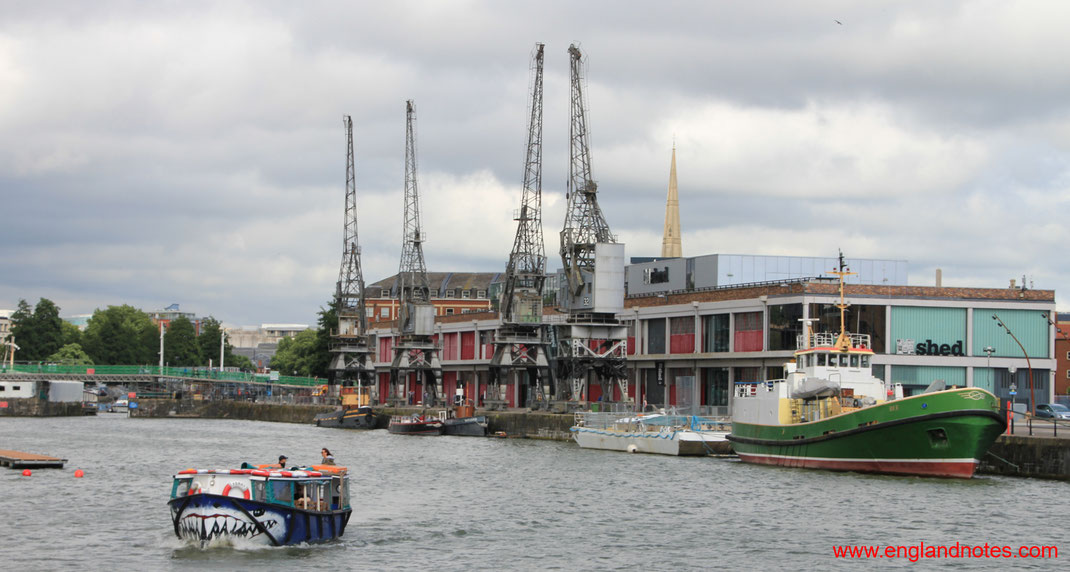 Sehenswürdigkeiten und Reisetipps für Bristol: Museum MShed am Fluss Avon 