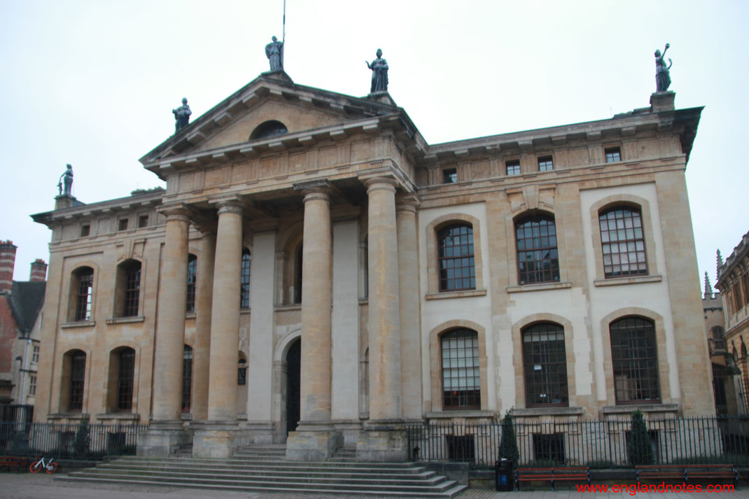 Sehenswürdigkeiten und Reisetipps Oxford: Clarendon Building