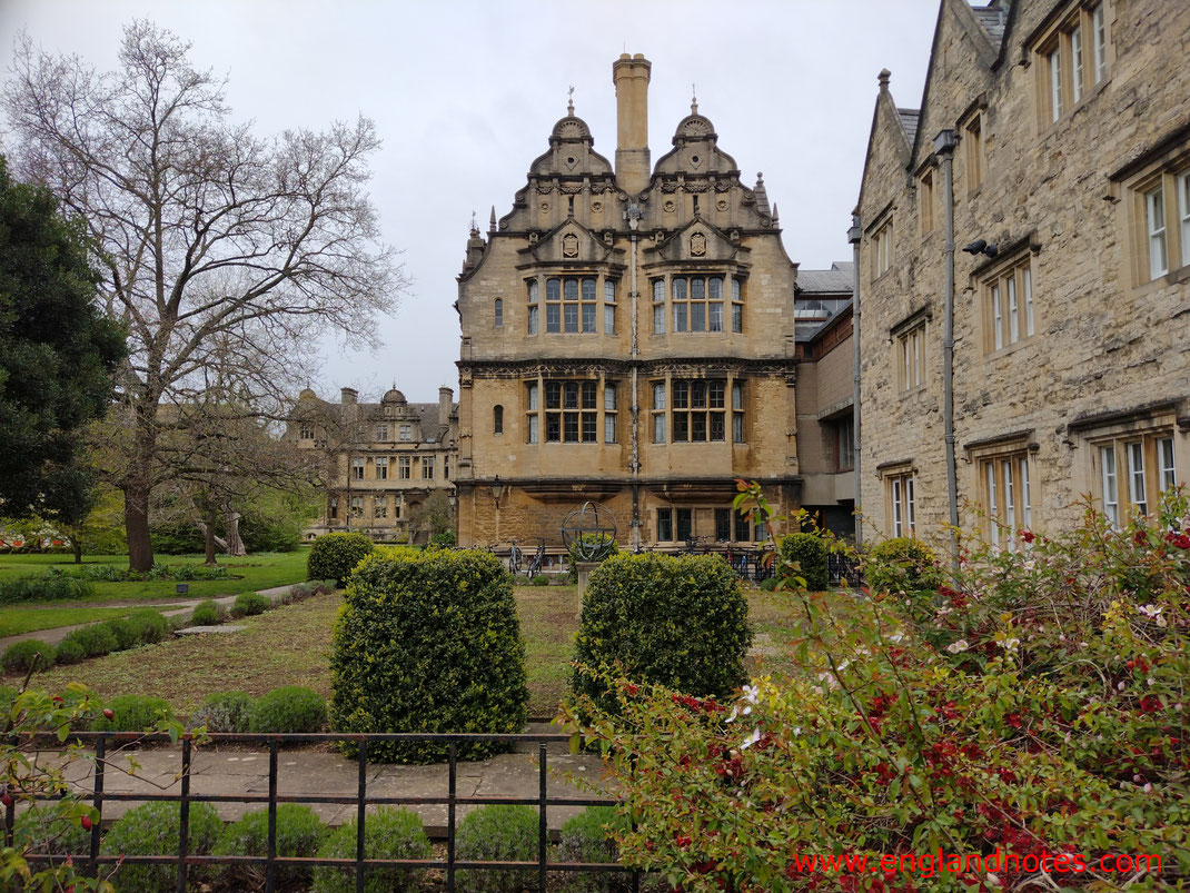 Sehenswürdigkeiten und Reisetipps Oxfordshire, Trinity College in Oxford