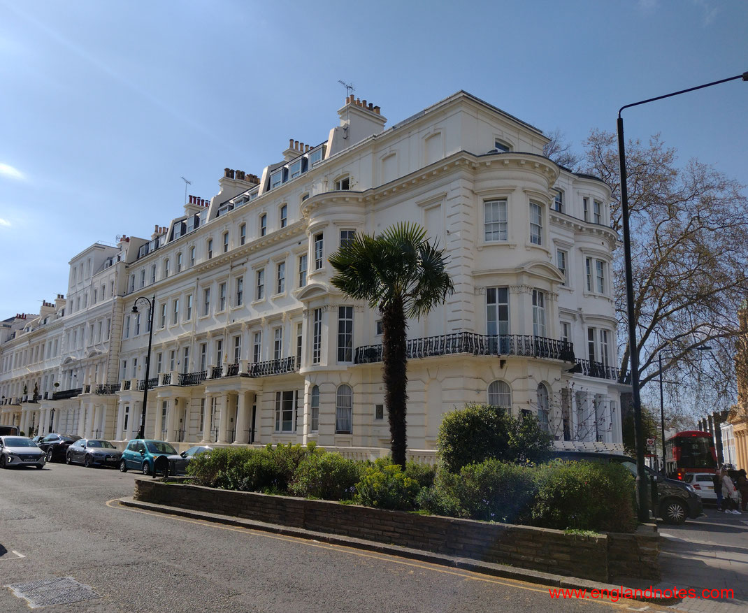 Sehenswürdigkeiten und Attraktionen im Londoner Stadtviertel Notting Hill: Die Geschichte von Notting Hill