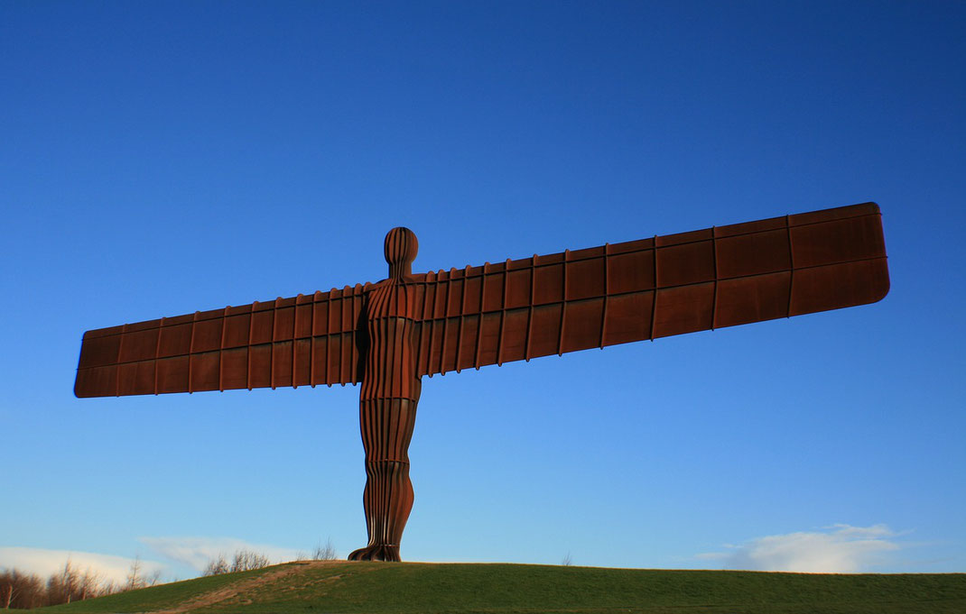 Sehenswürdigkeiten, Reiseziele und Geschichte von Tynes and Wear: Angel of the North