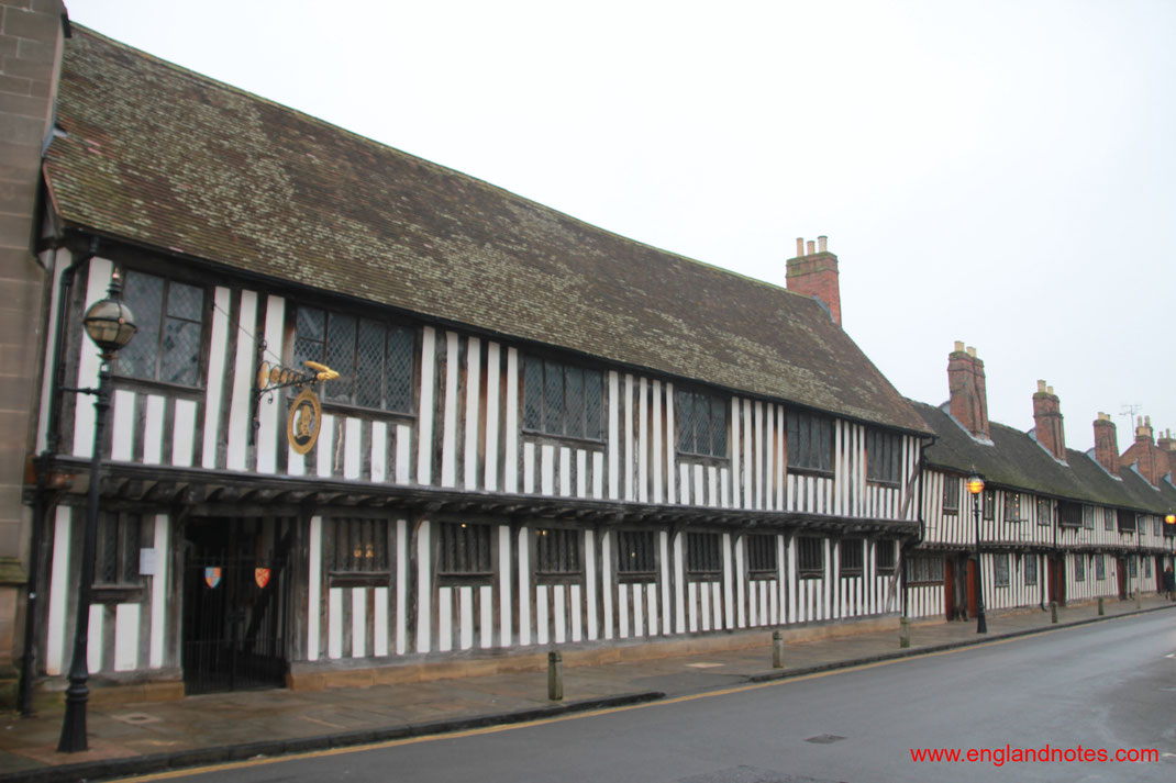Sehenswürdigkeiten und Reisetipps Stratford-upon-Avon: Shakespeares Grammar School