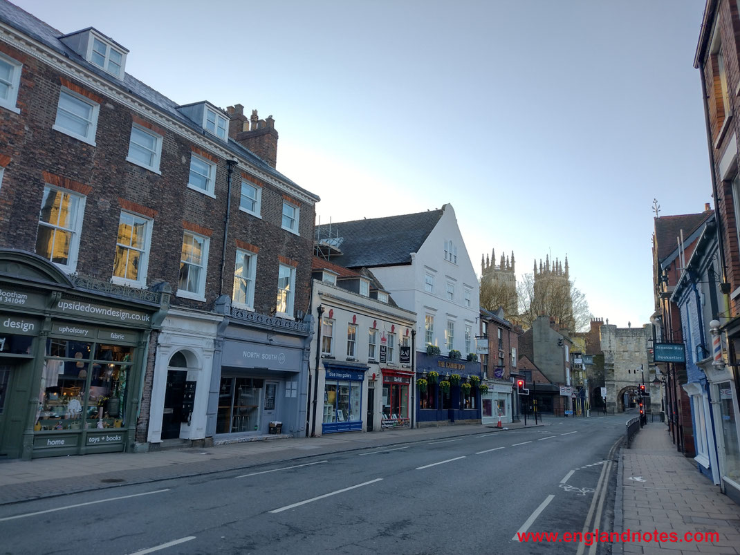 Bahnfreundliche Hotels in England: York