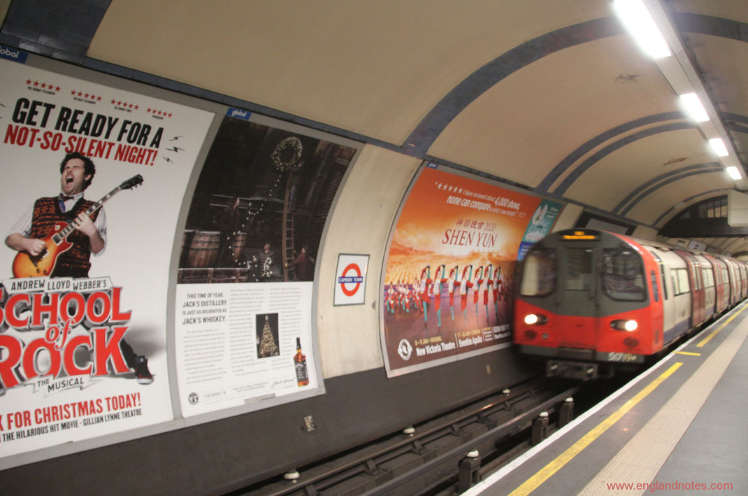 Die wichtigsten Reiseinformationen für London: Wie funktioniert die Londoner U-Bahn