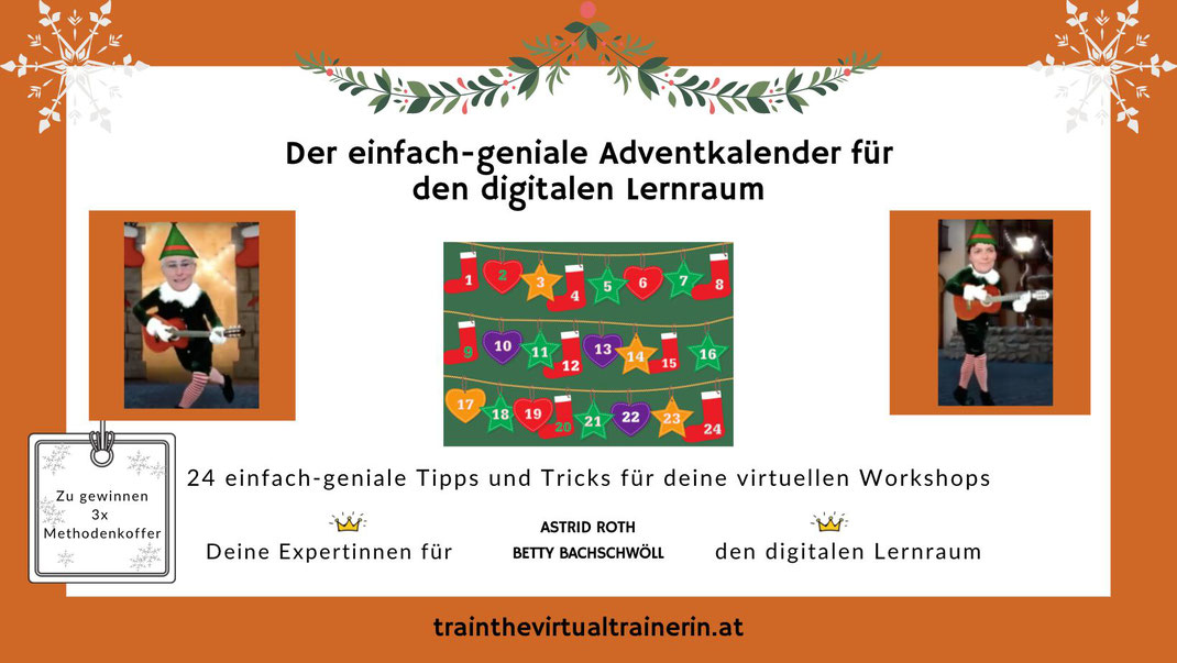 Der einfach-geniale Adventkalender für den digitalen Lernraum; Tipps und Tricks, Gewinnspiel