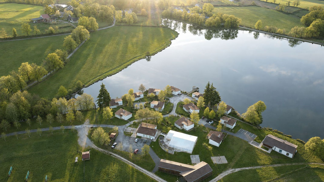 Hameau des Pouyades, vue d'ensemble, lieu privatisable pour événements en Haute-Vienne