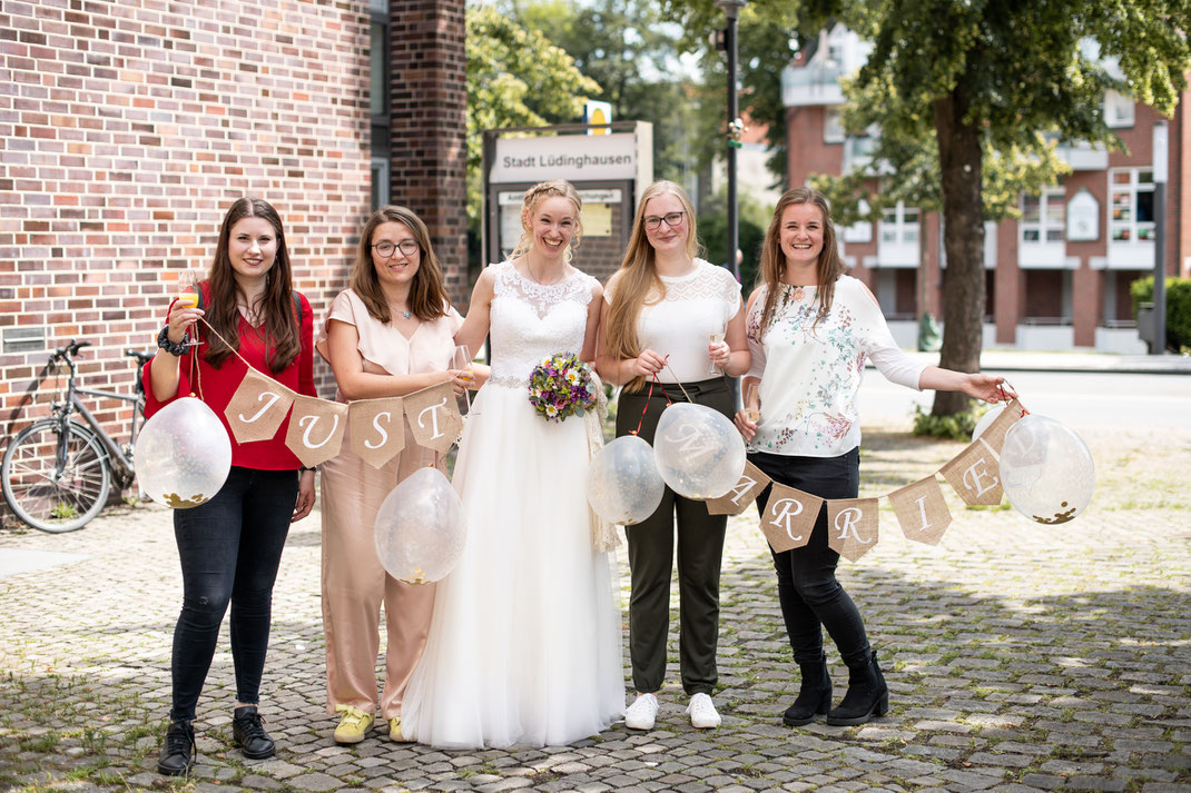 Standesamtliche Hochzeit in Lüdinghausen, Fotograf Lüdinghausen, Janine Piontek Fotografie