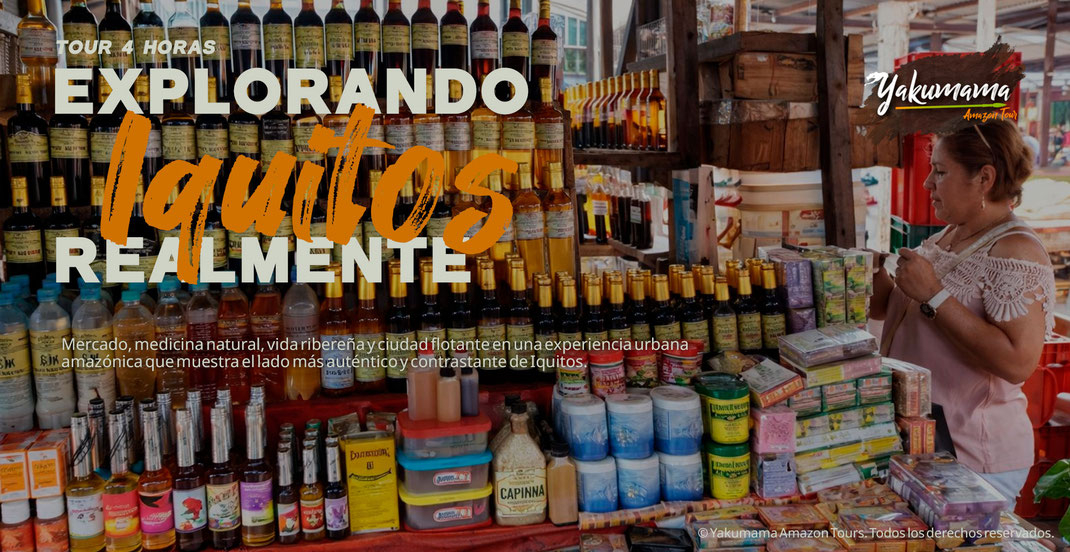 Belen Market and floating city tour in Iquitos with Pasaje Paquito and local culture | Tour por el mercado de Belén y Venecia Loretana