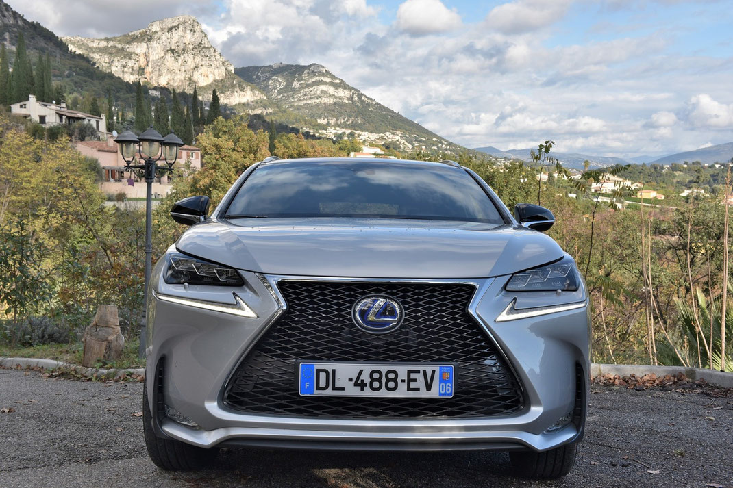 Lexus NX 300 Sport Hybrid in Vence, French Riviera