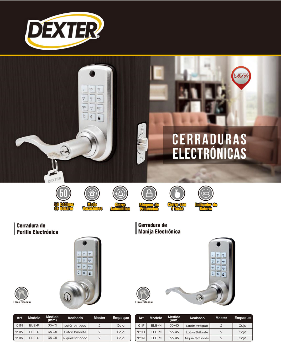 CERRADURAS ELECTRONICAS