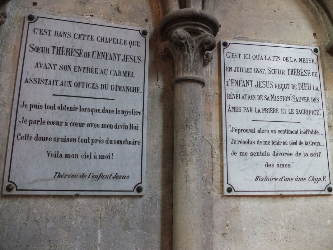 Juillet 1887 : la mission de Sainte Thérèse